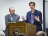 Blackbird Theater's Managing Director, Greg Greene (left), and Artistic Director, Wes Driver (right)