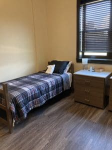 Siena Hall bedroom