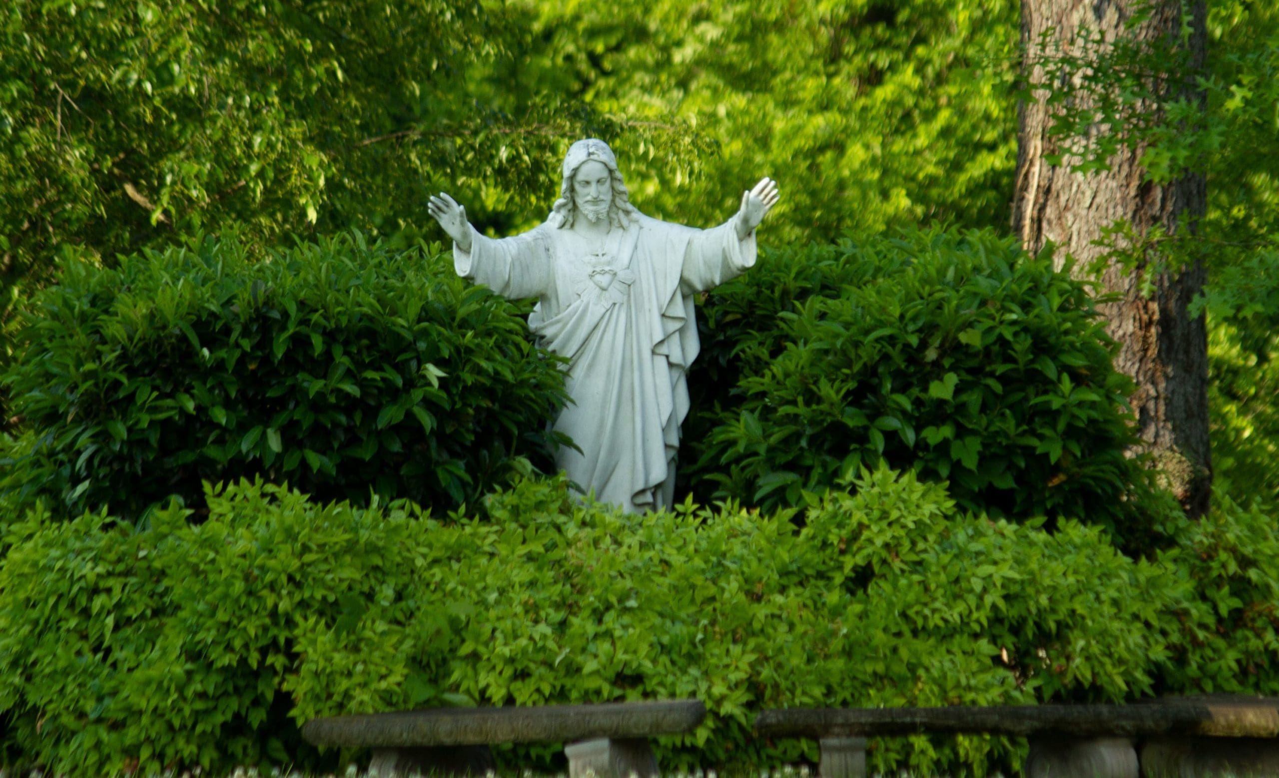 Christ statue