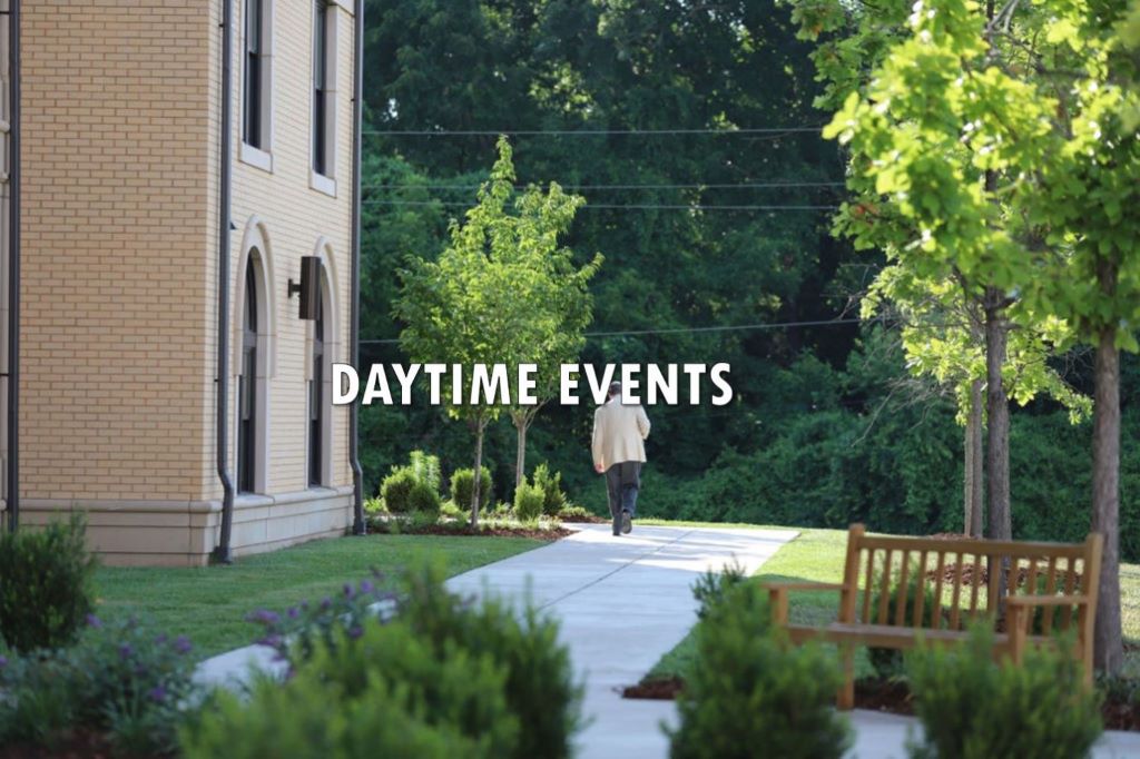 Daytime events at Siena Hall Conference Center.