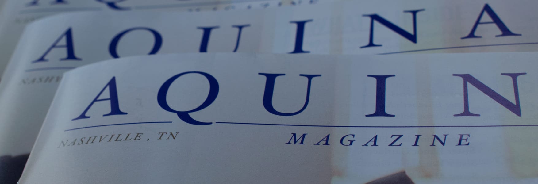 aquinas magazine