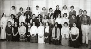 vintage photo of glee club