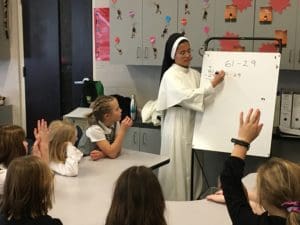 Sister student teacher