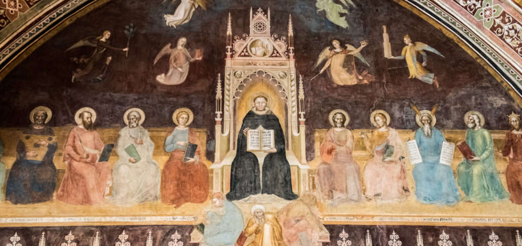 St. Thomas Aquinas Enthroned