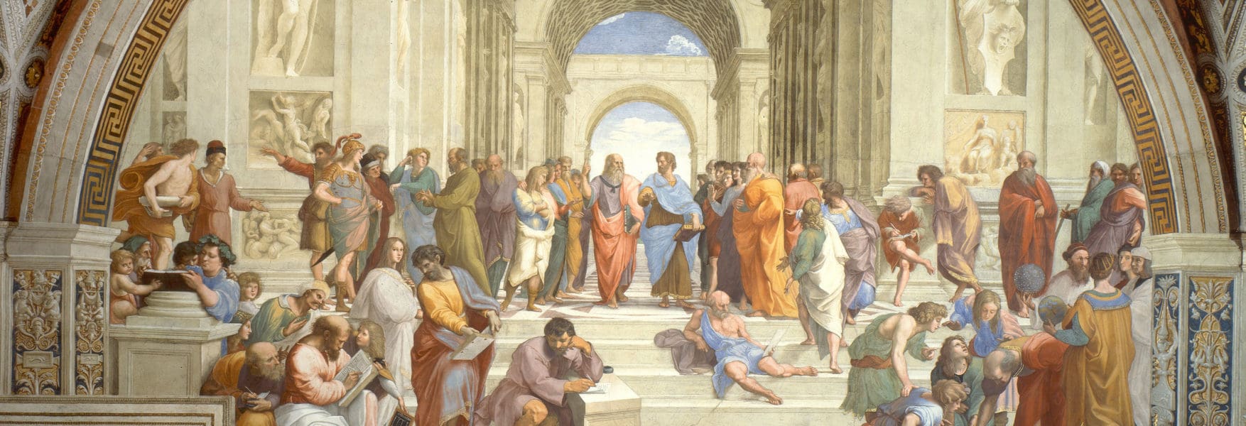 The School of Athens Painting