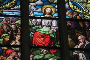 jesus stained glass